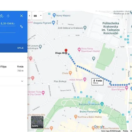 Apartmán Apartament W Centrum Krakowa Na Ulicy Dlugiej Krakov